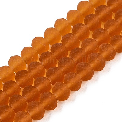 Прозрачные стеклянные бусины X-EGLA-A044-T8mm-MD04-1