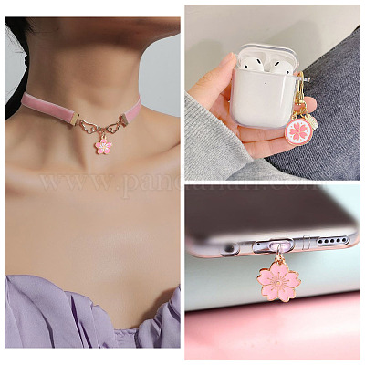 100шт 10 стиля сплава эмалевые подвески ENAM-TA0003-04-1