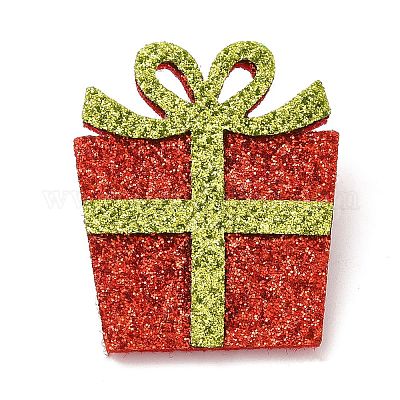 Рождественская тема брошь из искусственной кожи JEWB-C004-01F-1