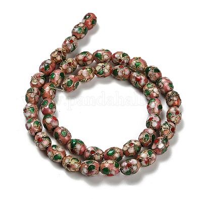 Бусины ручной работы перегородчатой CLB-F001-01C-1