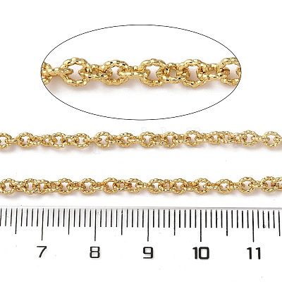 Латунные текстурированные звеньевые цепи CHC-H113-17G-1
