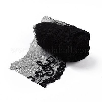 Black Lace Trim, New, 3/8 to 1 1/2 Wide, 5 Yards+ SALE