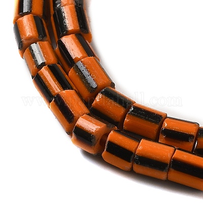 Непальские бусины лэмпворк ручной работы LAMP-B023-04A-01-1