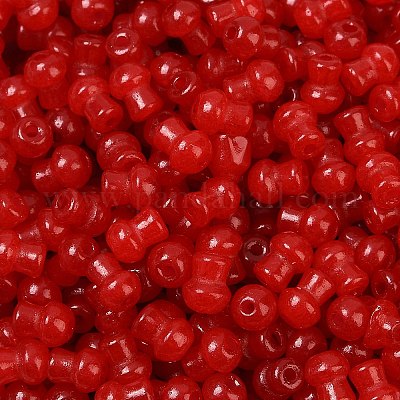 Стеклянные бусины прозрачных цветов SEED-R001-01I-1