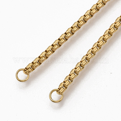 Pvd вакуумное покрытие регулируемые слайдер браслеты из нержавеющей стали 304 изготовление STAS-T050-030G-1