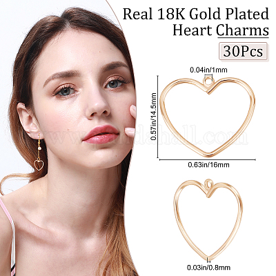 Латунные подвески&nbsp;KK-BBC0002-64-1