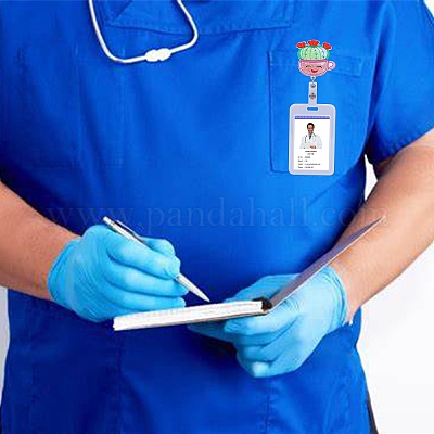 Катушка для значков из акрила и АБС-пластика со стразами и эффектом зыбучих песков AJEW-SZ0002-48B-1