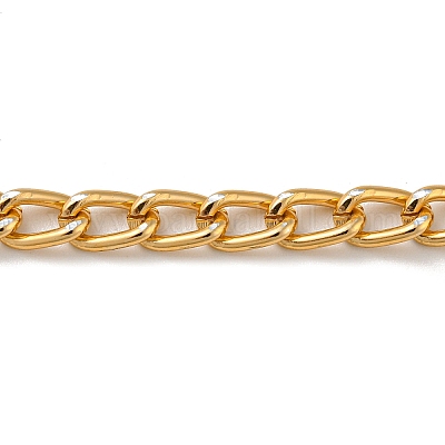 Овальные бордюрные цепи из оксидированного алюминия CHA-TAC0004-02G-1