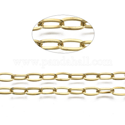 3.28 фут 304 нержавеющая сталь цепочка из скрепок X-STAS-R115-02B-1