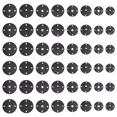 24 пара кнопок из цинкового сплава 4 стилей FIND-FG0004-96EB-1
