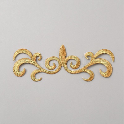 Вышивка утюгом/пришивка заплаток из полиэфирной ленты PATC-WH0006-34C-1