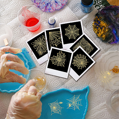 Никелевые декоративные наклейки DIY-WH0450-026-1