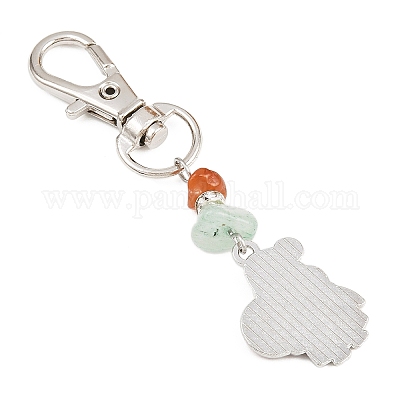 Рождественские украшения из сплава эмали HJEW-JM04151-1