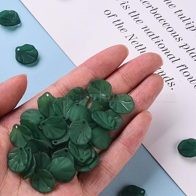 Прозрачные матовые акриловые подвески&nbsp;MACR-S371-02A-735-1