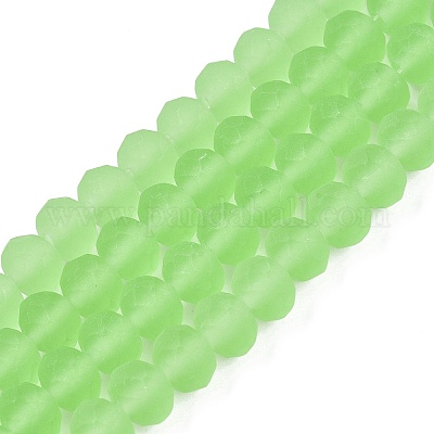 Прозрачные стеклянные бусины EGLA-A044-T8mm-MD09-1