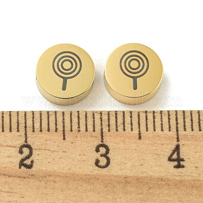 Хеллоуин бусины из нержавеющей стали 304 STAS-U017-01G-O-1