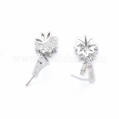 Антикоррозийное покрытие из родия 925 стерлингового серебра кулон ледоруб щипцы для зацепления STER-I017-054P-1