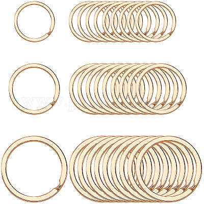 30 шт. 3 стиля железных разъемных колец&nbsp;IFIN-SP0001-19KCG-1