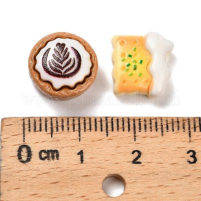 Непрозрачные кабошоны из смолы RESI-I068-07-1