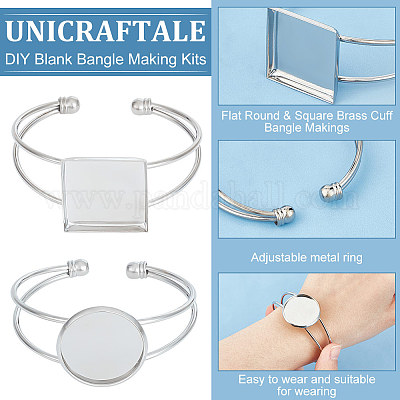 Наборы для самостоятельного изготовления браслетов DIY-UN0005-73-1