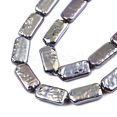 Абс пластик имитация жемчуга бусины пряди KY-N015-06-A01-1