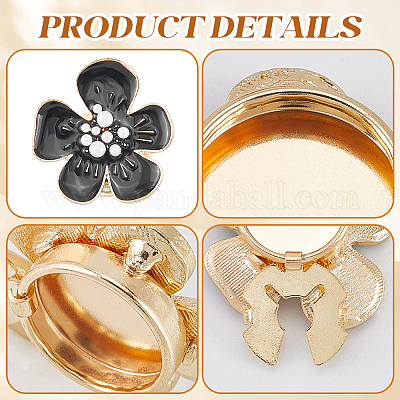 Кнопки латунь манжеты DIY-WH20011-70F-1