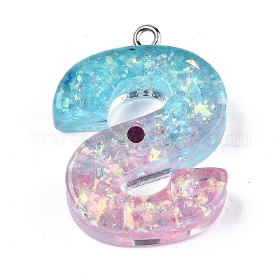 Подвески из прозрачной эпоксидной смолы CRES-S364-002S-1