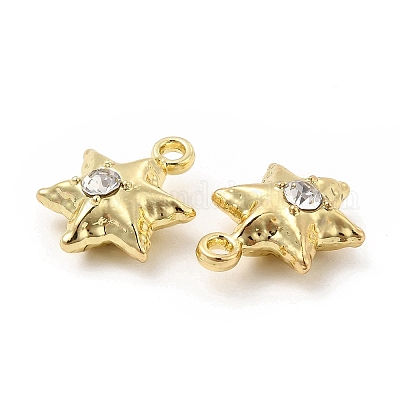 Подвески из сплава и страза FIND-B016-02G-1