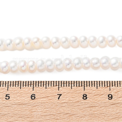 Нити из натурального культивированного пресноводного жемчуга PEAR-I007-02C-02-1