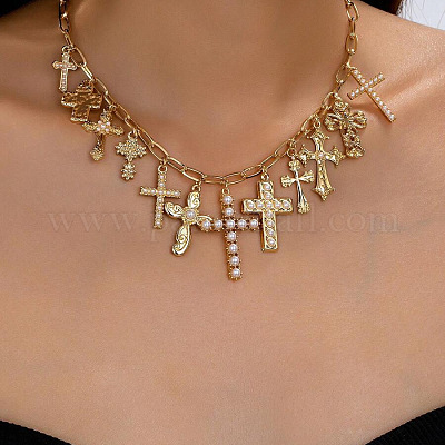 Женские подвески-нагрудники из нержавеющей стали 304 FS-WGE37ED-03-1