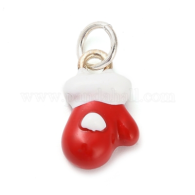 Подвески из сплава и эмали с рождественской тематикой FIND-I063-01B-1