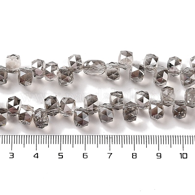 Нити гальванических бусин с жемчужным блеском EGLA-H104-09A-PL02-1