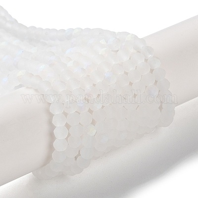 Прозрачные стеклянные бусины&nbsp;LS-EGLA-A044-T6mm-MB19-1