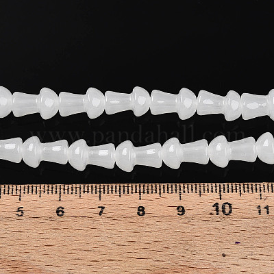 Выпечка окрашенные стеклянные бусины пряди DGLA-N007-01A-1