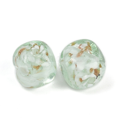 Бусины ручной работы бусины золотого песка LAMP-H069-01C-1