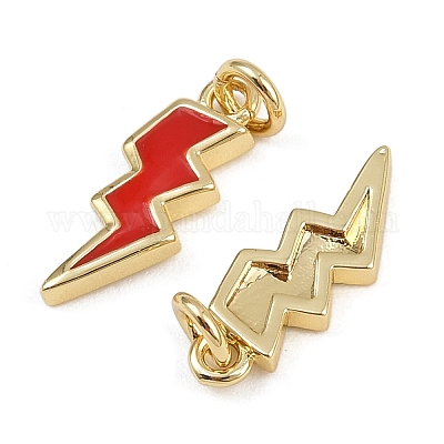 Латунь эмаль подвески KK-L240-28G-1