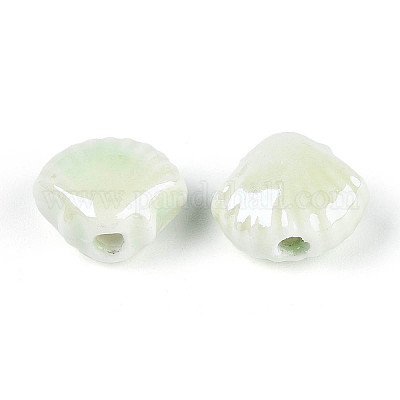 Фарфоровые бусины ручной работы PORC-Q002-01F-01-1