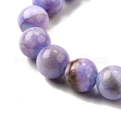 Естественно полосатый каменные бусы нити G-D315-A01-02-8mm-1