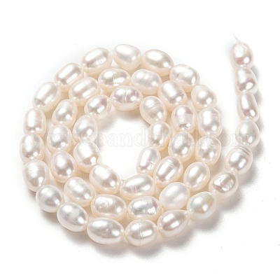 Нити из натурального культивированного пресноводного жемчуга PEAR-L033-70-01-1