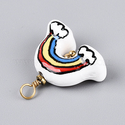 Фарфора ручной работы подвески&nbsp;PORC-T135-04-1