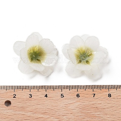 Непрозрачная акриловая шапочка для бусин SACR-C006-02C-1