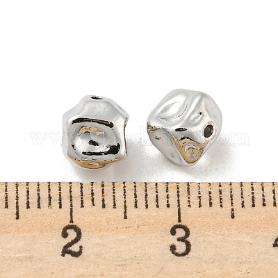 Латунные бусины KK-D090-09P-1