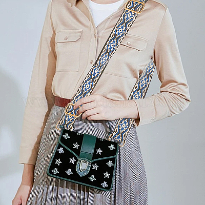 Регулируемый жаккардовый широкий нейлоновый ремень для сумки&nbsp;FIND-WH0133-16C-1