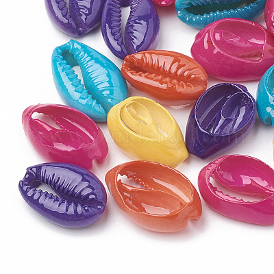 Бусины из ракушек каури&nbsp;SHEL-T007-74-1