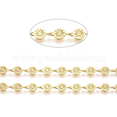 Звенья ручной работы из латуни CHC-G006-11G-1