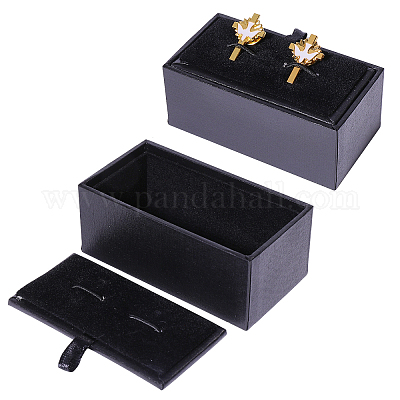 Boîtes de rangement de cadeaux en velours&nbsp;CON-WH0110-009A-1