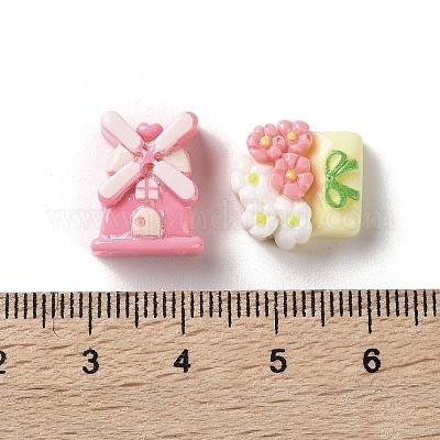 Непрозрачные кабошоны из смолы RESI-K043-23-1