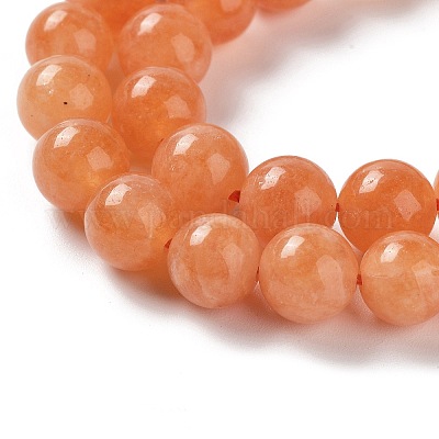 Окрашенные природные малайзии нефрита бисер нитей G-G021-02B-12-1