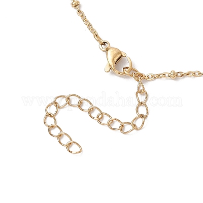 Подвеска-крест из натурального пресноводного жемчуга NJEW-JN05365-1