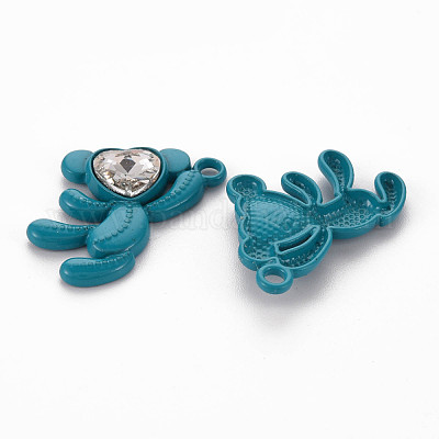 Подвески из сплава с бриллиантами PALLOY-Q433-033A-RS-1